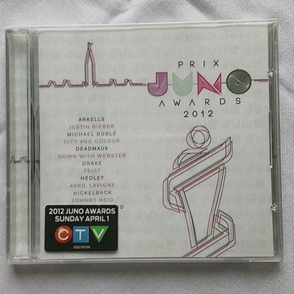 Juno Awards 2012 CD 3/$20.00